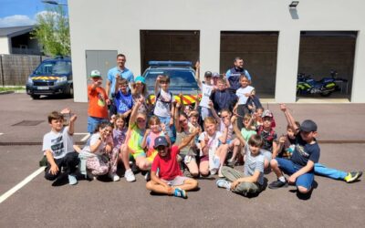Notre visite à la gendarmerie