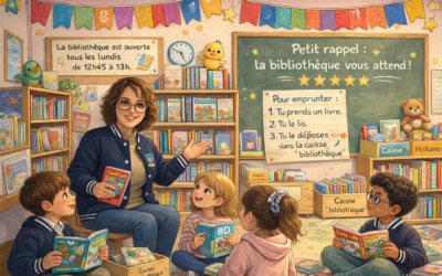 Petit rappel : la bibliothèque vous attend !